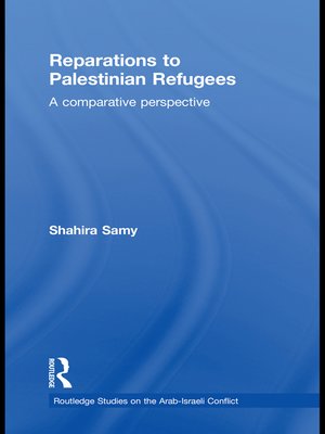 cover image of Reparations to Palestinian Refugees